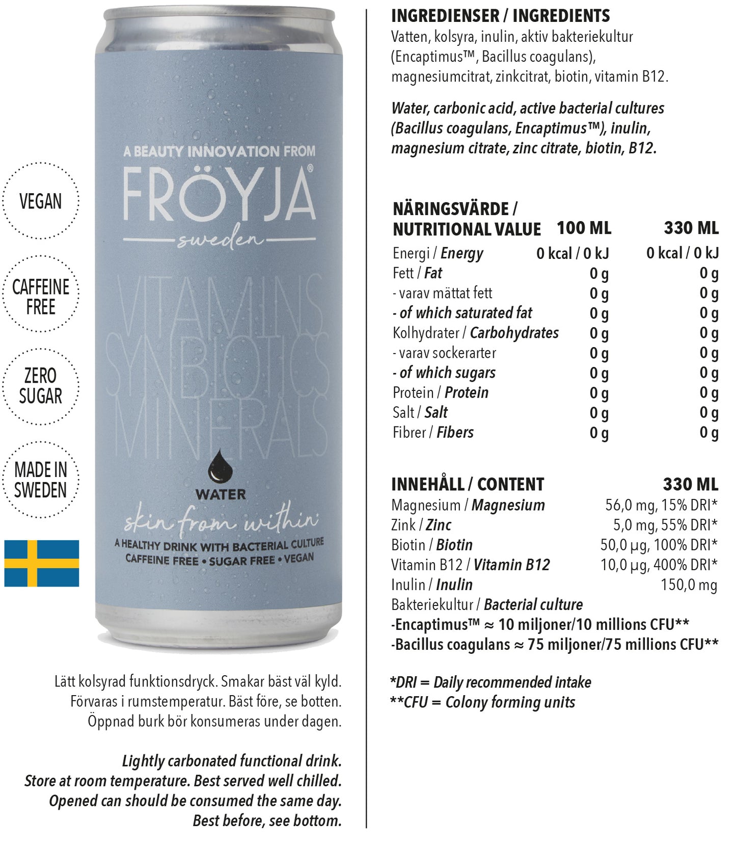Fröyja Naturell