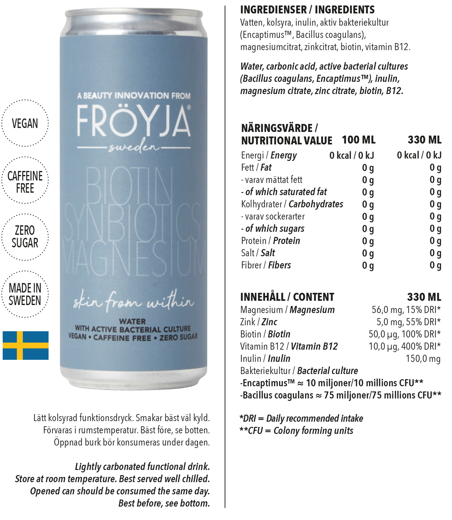 Fröyja Naturell