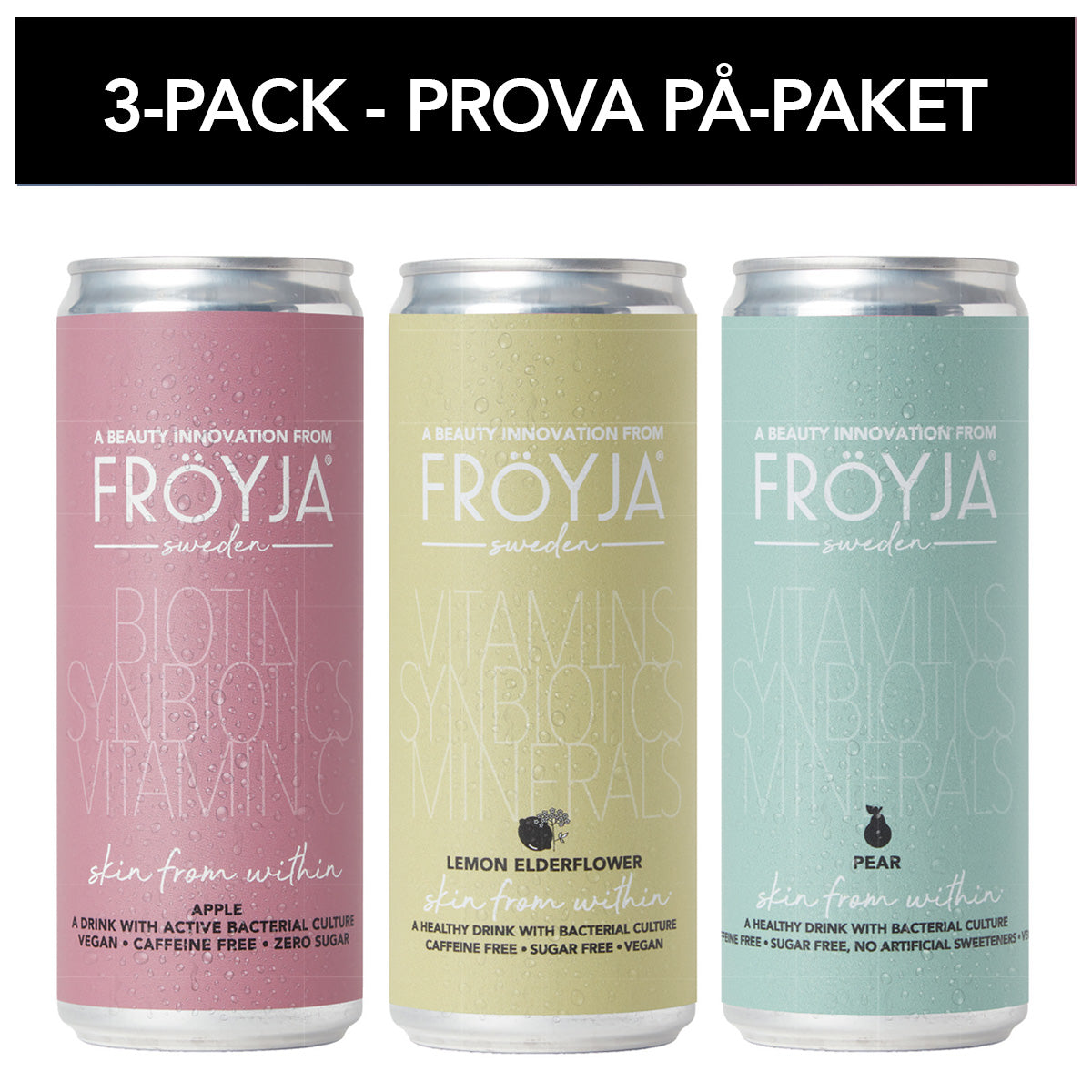 Fröyja 3-pack - prova-på-paket