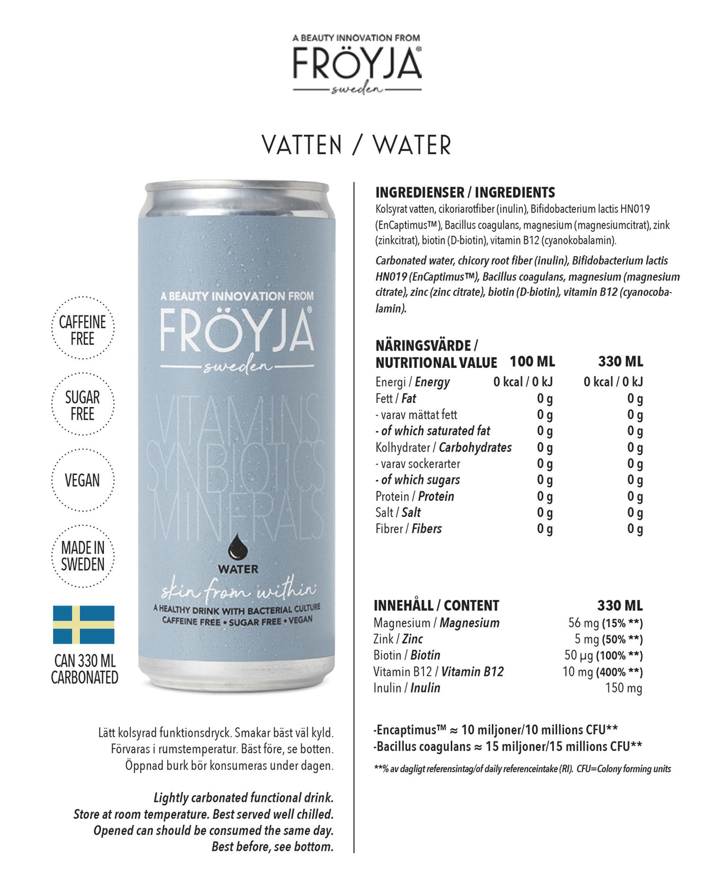Fröyja Naturell